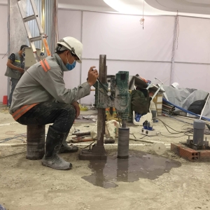 Khoan cắt bê tông nhà xưởng tại TP HCM