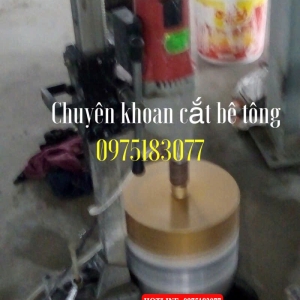 Dịch Vụ Khoan Cắt Bê Tông Chơn Thành || Lh 0975183077