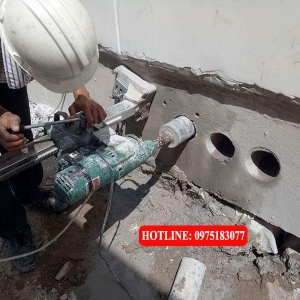 Khoan Rút Lõi Bê Tông Thuận An – Chuẩn Xác Từng Milimet