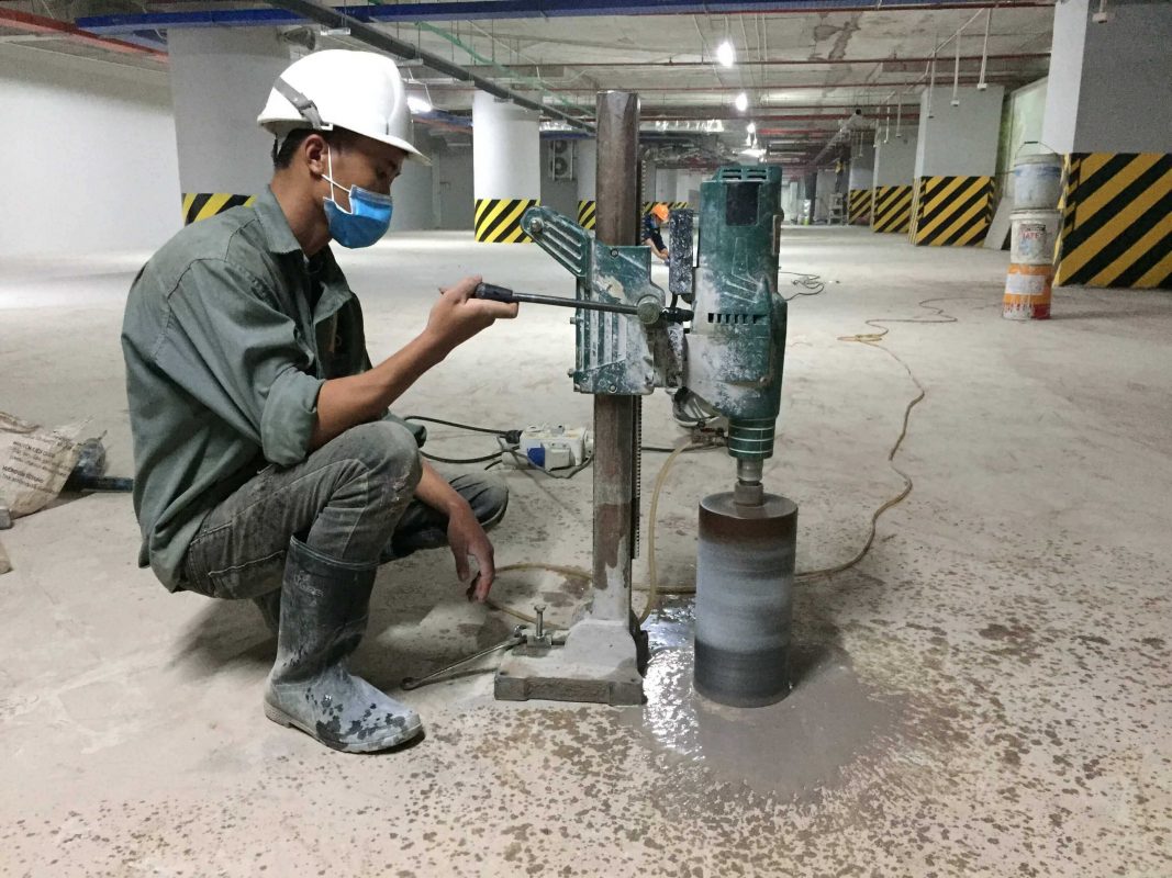 Đơn vị chuyên dịch vụ khoan căt,s đục phá bê tông Chơn Thành 