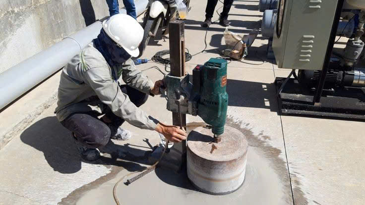 khoan cắt bê tông Chơn Thành Bình Phước