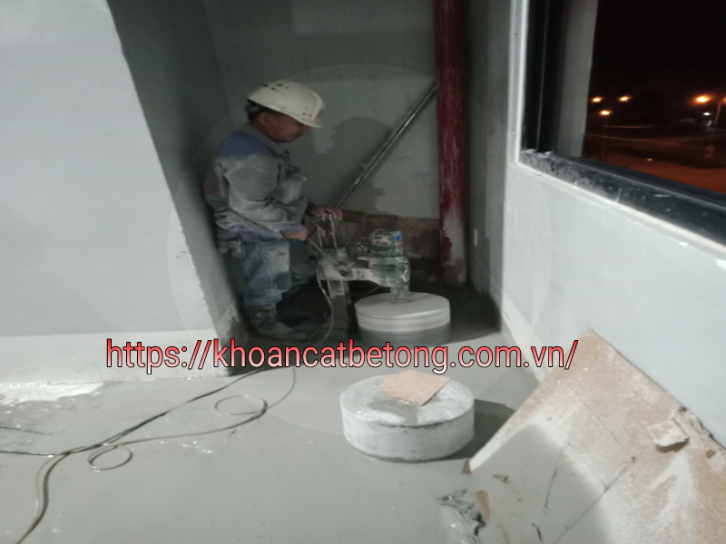 Khoan sàn bê tông tại quận 2 uy tín, giá rẻ