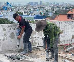 Lưu ý kỹ thuật khi khoan đục bê tông trần nhà – Cẩn trọng để đảm bảo an toàn và hiệu quả